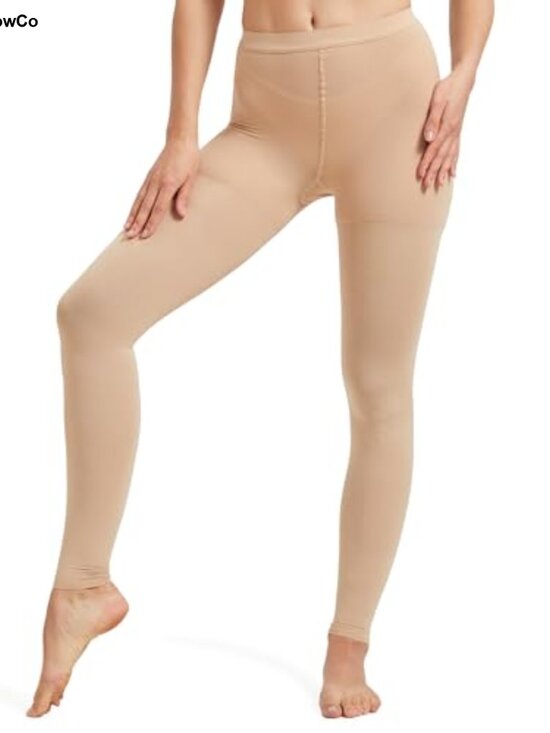 Other - Compression Pantyhose Footless 15-20 mmHg Medical Grade Nylon Spandex